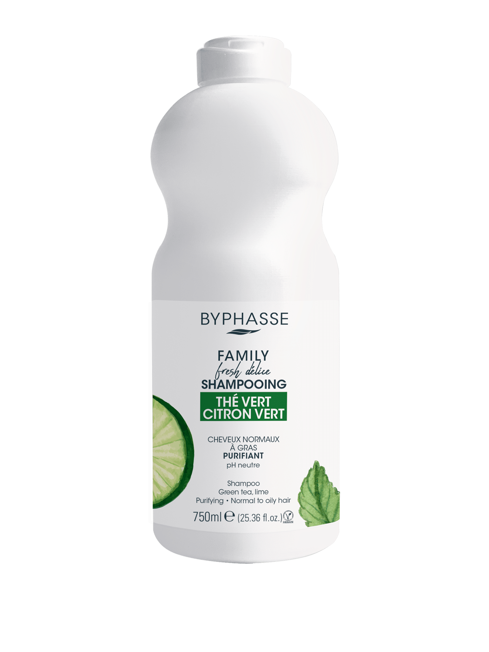 SHAMPOOING CHEVEUX NORMAUX À GRAS FAMILY FRESH DÉLICE 750ML