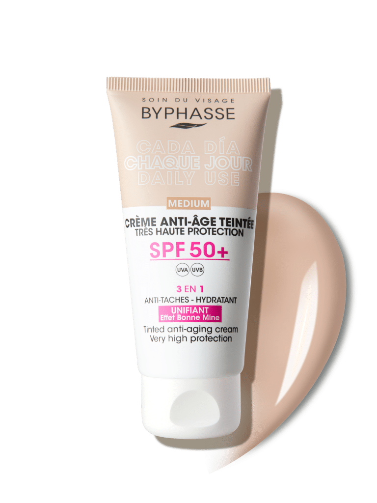  CREMA FACIAL ANTIEDAD SPF 50+ COLOR MEDIUM 50ML