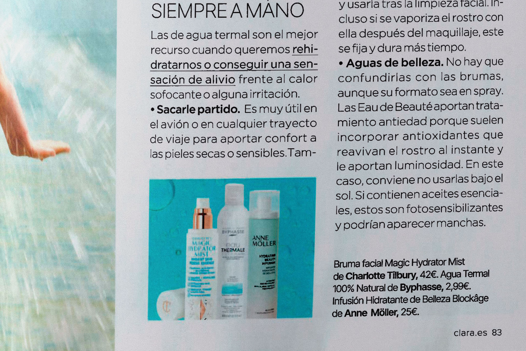  PUBLISHED IN<br>CLARA