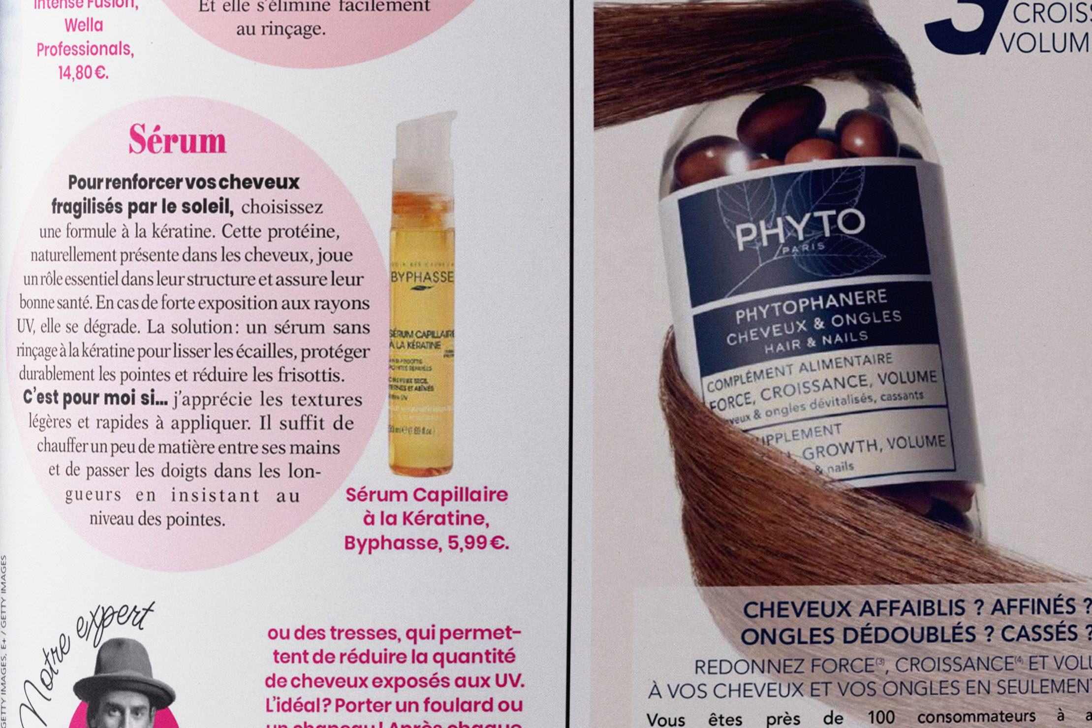  PUBLISHED IN<br>FEMME ACTUELLE