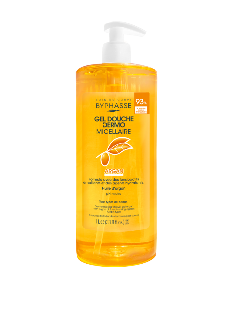 DERMO MICELLAR SHOWER GEL ARGAN 1L