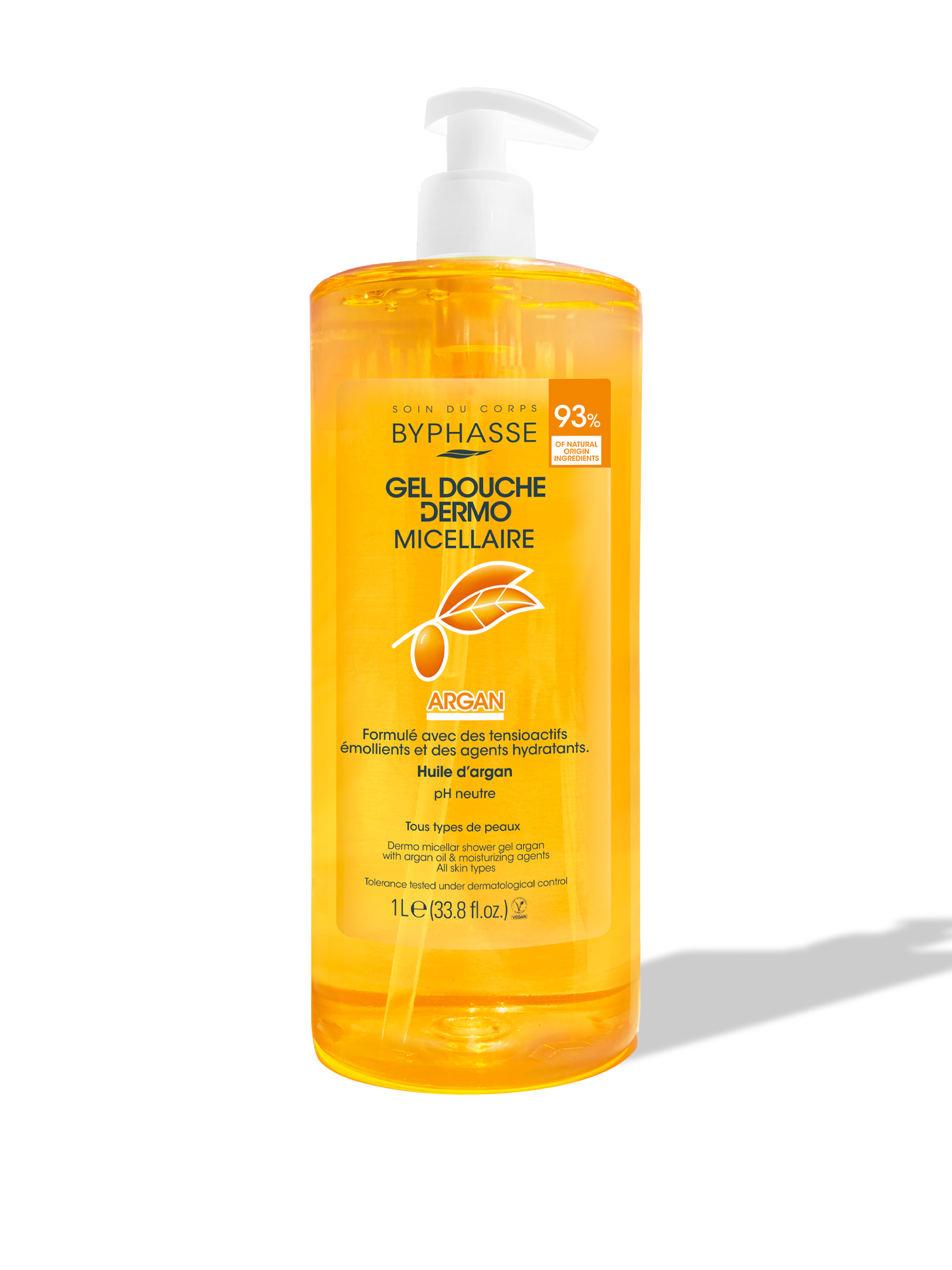 DERMO MICELLAR SHOWER GEL ARGAN 1L