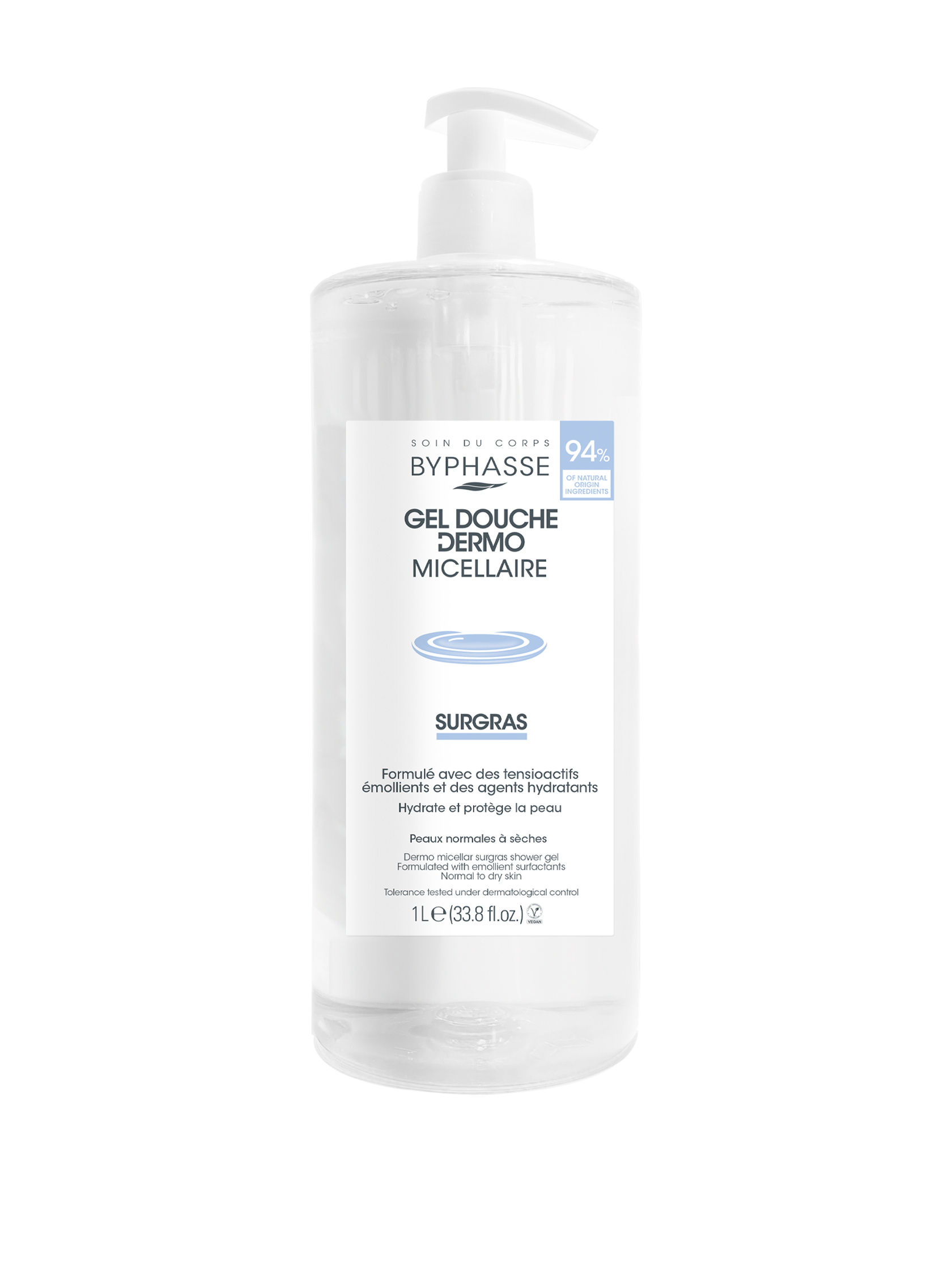 DERMO MICELLAR SHOWER GEL SURGRAS 1L