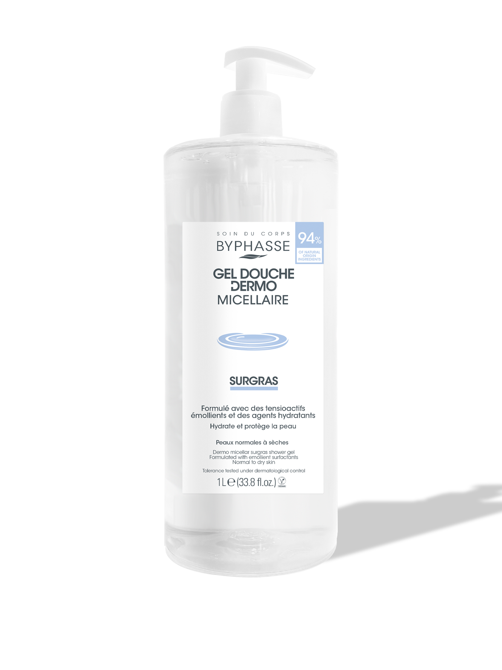 DERMO MICELLAR SHOWER GEL SURGRAS 1L