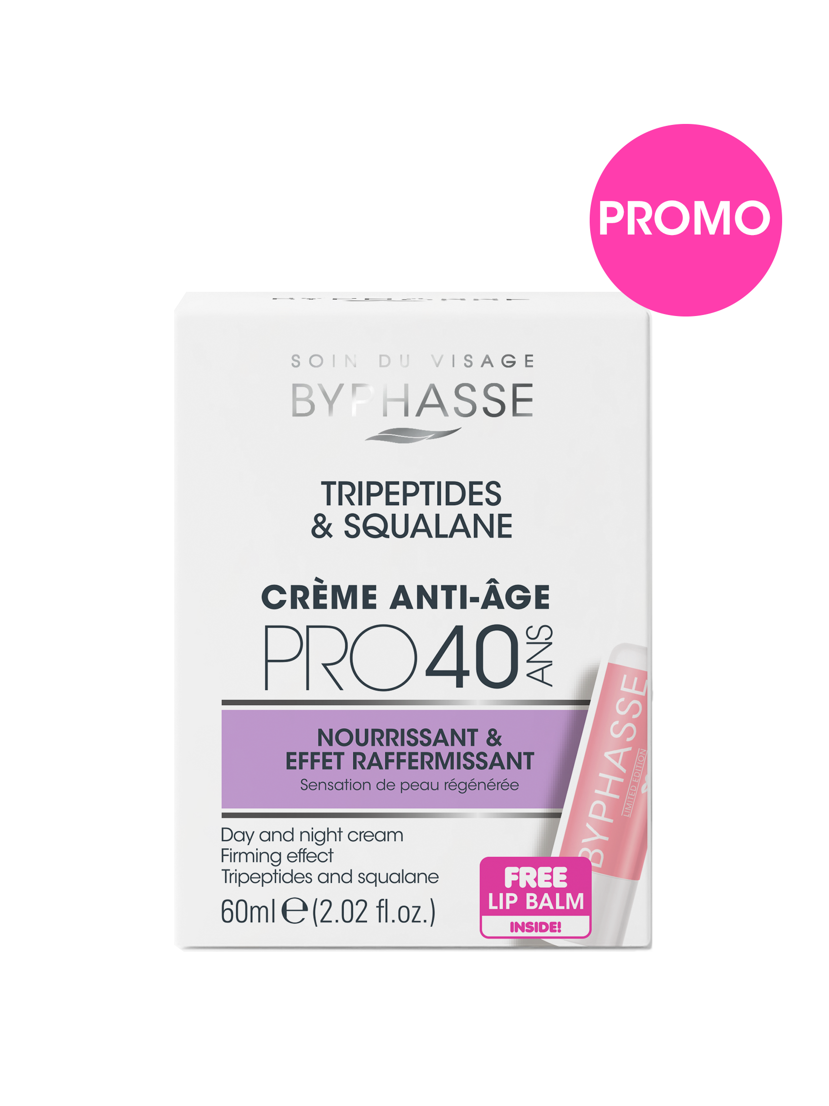 PROMO CREMA ANTIEDAD PRO40 AÑOS REAFIRMANTE 60ML