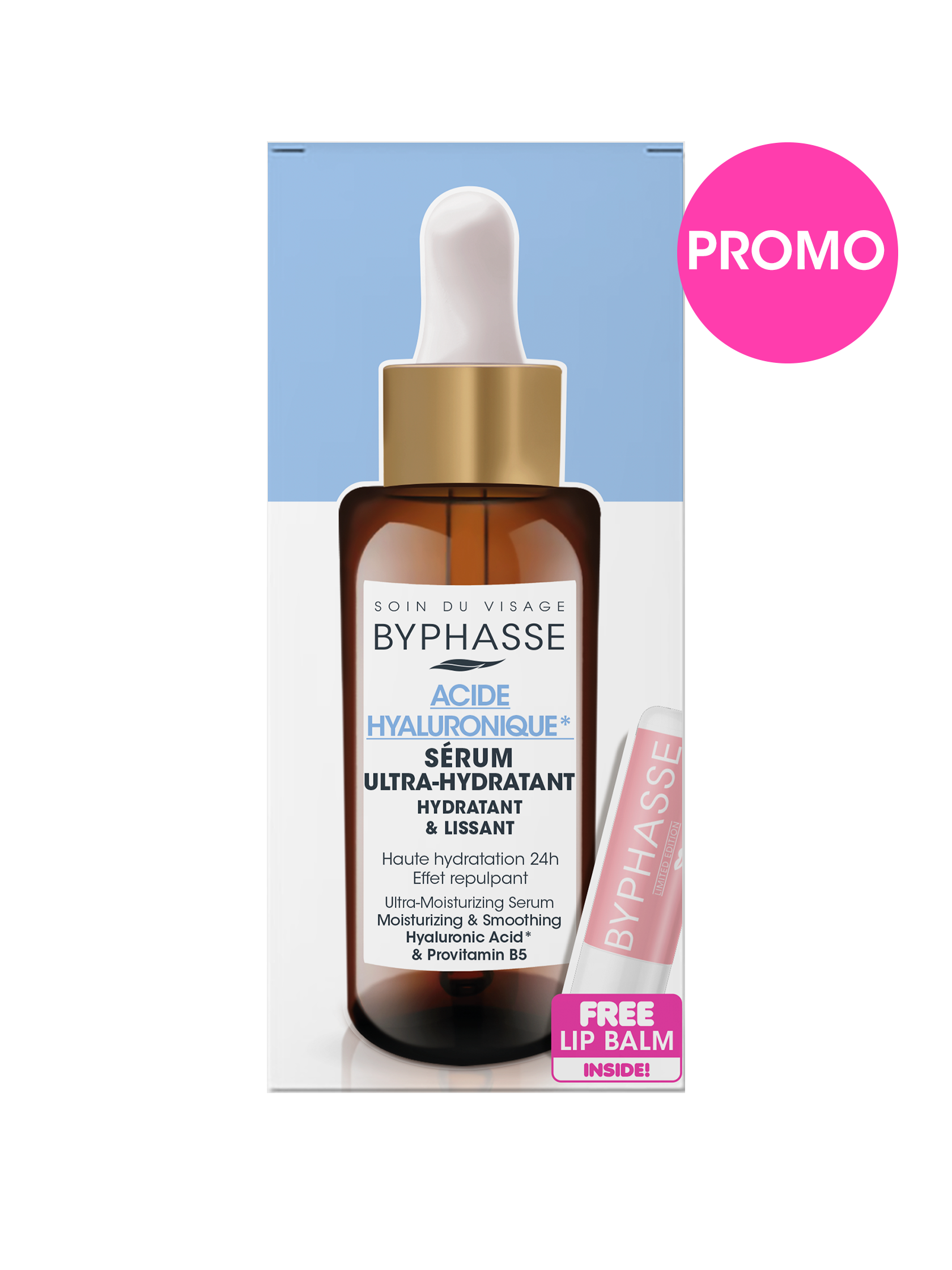 PROMO SÉRUM ULTRA HIDRATANTE<br>ÁCIDO HIALURÓNICO<br>SKIN BOOSTER 50ML